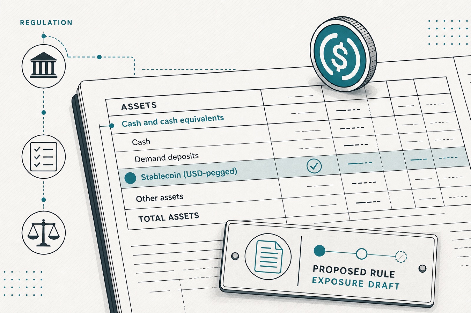 FASB proposes letting some stablecoins count as cash equivalents