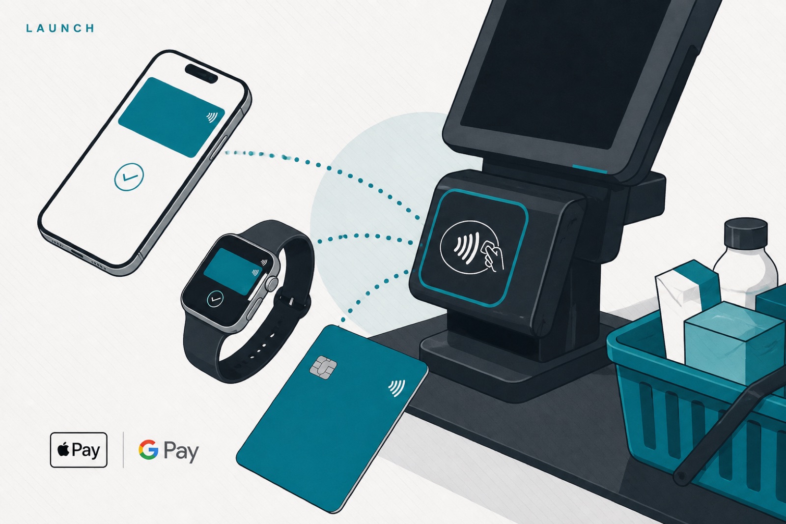 Walmart and Sam's Club open checkout to contactless tap to pay