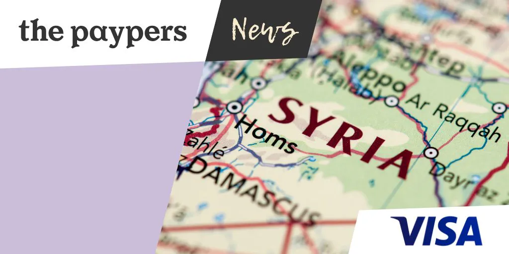 Visa completes its first live international transaction in Syria
